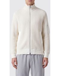 Sacai - Turtleneck Wool Cardigan With Zip Closure And Slit Pockets - Lyst