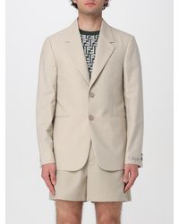 Fendi - Blazer en laine à poitrine unique - Lyst