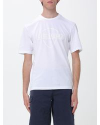 Blauer - Cotton T-Shirt With Logo - Lyst