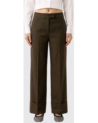 PT Torino - Cotton And Linen Trousers - Lyst