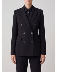 Alberto Biani - Elegant Double-Breasted Ceremony Blazer With Peak Lapels - Lyst