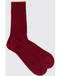 Gallo - Ribbed Crew Socks - Lyst