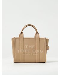 Marc Jacobs - Borsa The Small Tote Bag in pelle a grana - Lyst