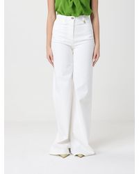 Elisabetta Franchi - Flared Stretch Denim Jeans - Lyst