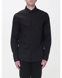 ARMANI EXCHANGE - Cotton Poplin Shirt - Lyst