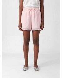 LeKasha - Linen Shorts With Elasticated Drawstring Waist - Lyst