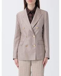 Tagliatore - Double-Breasted Virgin Wool And Silk Blazer - Lyst