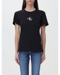 Ck Jeans - T-shirt con logo - Lyst