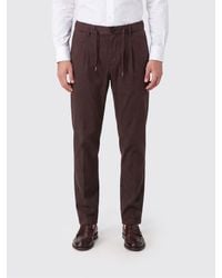 Herno - Resort Slim Fit Technical Microfibre Trousers With Drawstring Waist - Lyst