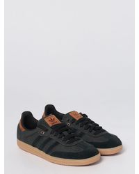 adidas Originals Wales Bonner Samba Crochet- And Leather-trimmed Suede  Sneakers in Black for Men | Lyst