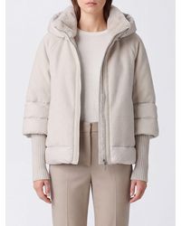 Moorer - Short Hooded Down Jacket - Lyst