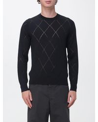 Dries Van Noten - Slim Fit Openwork Wool Jumper With Crew Neck - Lyst