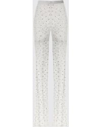 Alessandra Rich - Trousers - Lyst