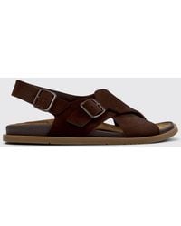 Camper - Lluc Suede Sandals - Lyst
