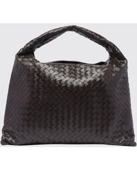 Bottega Veneta - Hop Woven Calf Leather Shoulder Bag - Lyst