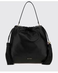 Etro - Kalispera Smooth Lambskin Leather Bucket Bag With Tassels - Lyst