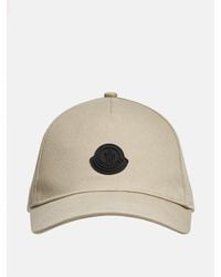 Moncler - Baseballkappe von Cotton Gabardine - Lyst