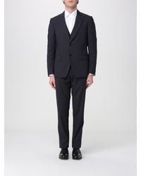 Lardini - Single-Breasted Wool Blend Suit - Lyst