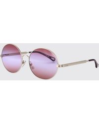 Chloé - Chlo&Eacute Ch0281S Metal Sunglasses - Lyst