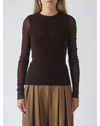 MEIMEIJ - Long-Sleeved Polyamide Slim Fit Top - Lyst