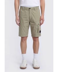 C.P. Company - Stretch Cotton Blend Cargo Shorts - Lyst