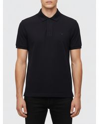 Emporio Armani - Cotton Jersey Polo Shirt - Lyst
