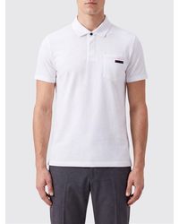 Rrd - Long-Sleeved Stretch-Cotton Polo Shirt With Classic Collar - Lyst