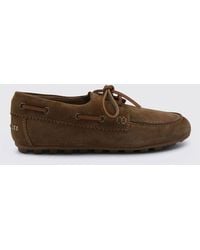 Hogan - Suede Loafers - Lyst