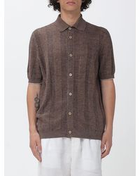 Brunello Cucinelli - Knit Shirt - Lyst