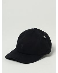 Ami Paris - Ami De Coeur Cotton Hat - Lyst