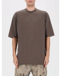 Rick Owens - Cotton Oversized T-Shirt - Lyst
