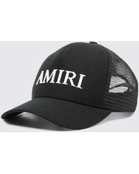 Amiri - Cotton Baseball Cap With Logo - Lyst