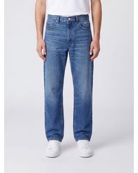 FRAME - The Straight Straight-Fit Mid-Rise Jeans - Lyst
