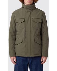 Peuterey - Softshell Parka With A High Neck And Applied Patch Pockets - Lyst