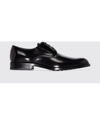 Tod's - Brushed Leather Derby Shoes - Lyst