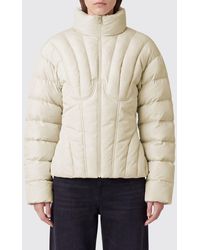 Elisabetta Franchi - Cropped Quilted Puffer Jacket With Bustier Design - Lyst