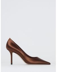 Jimmy Choo - Love Satin Pumps - Lyst