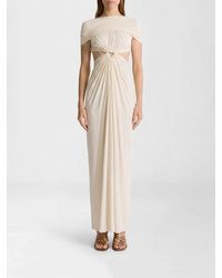 Alberta Ferretti - Cut-Out Jersey Dress - Lyst