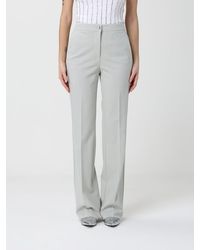 Pinko - Classic Crêpe Trousers - Lyst