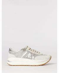 Premiata - Bethcoin Suede And Mesh Sneakers - Lyst