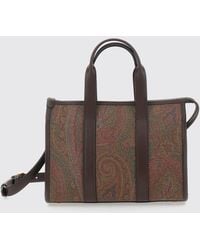 Etro - Small Arnica Paisley Jacquard Handbag With Shoulder Strap - Lyst