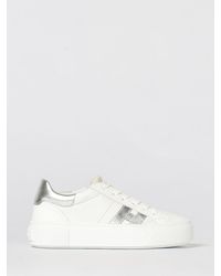Hogan - Crosswind Leather Sneakers - Lyst