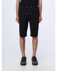 Balmain - Shorts con coulisse e logo in cotone organico - Lyst