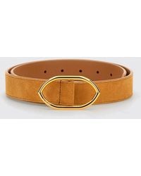 Jacquemus - Suede Calf Leather Belt - Lyst