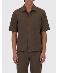 Herno - Chemise Décontractée À Manches Courtes Avec Col Français Et Poches Plaquées - Lyst