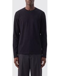 Jil Sander - Long-Sleeved Cotton T-Shirt With Crew Neck - Lyst