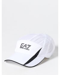 EA7 - Cappello in nylon con logo - Lyst