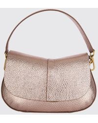 Gianni Chiarini - Helena Round Bs Grained Leather Bag - Lyst
