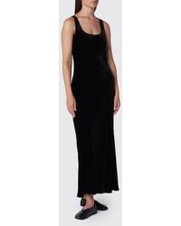 Rohe - Slim Fit Off-The-Shoulder Long Velvet Dress - Lyst