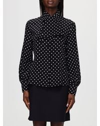 Valentino - Silk Polka Dot Shirt - Lyst